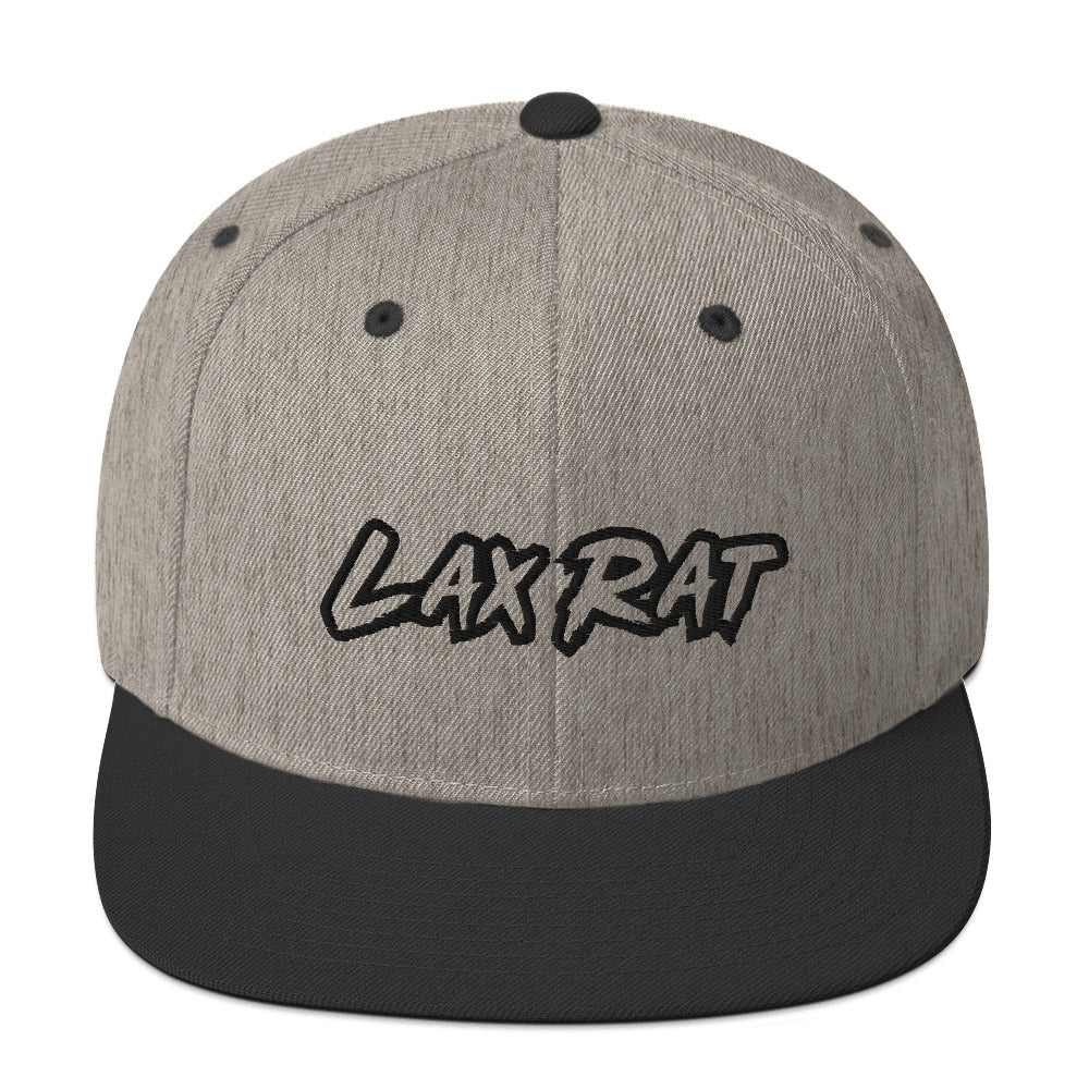 LaxRat Heathered Snapback