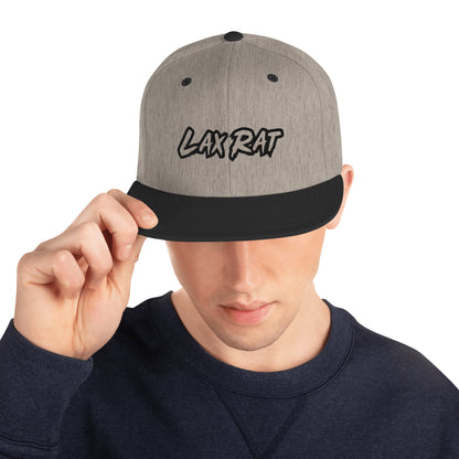 LaxRat Heathered Snapback