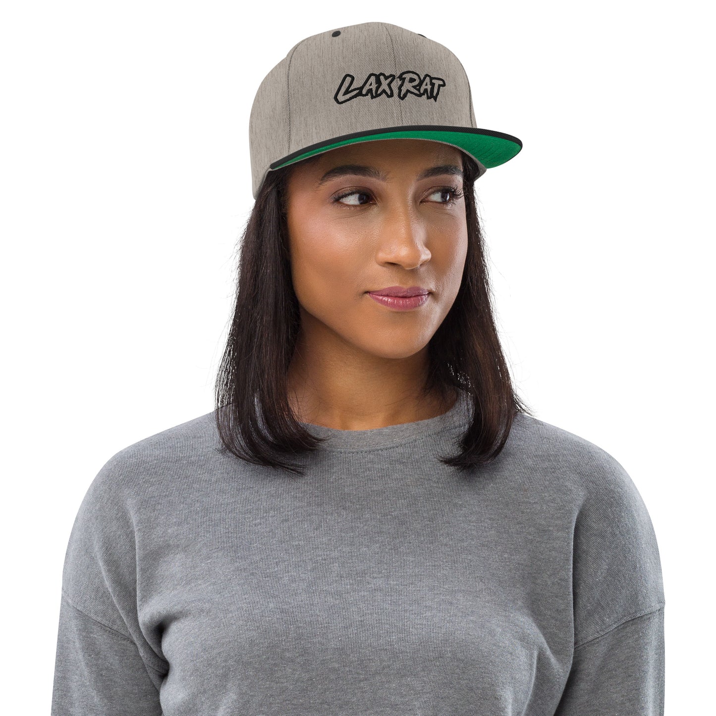 LaxRat Heathered Snapback