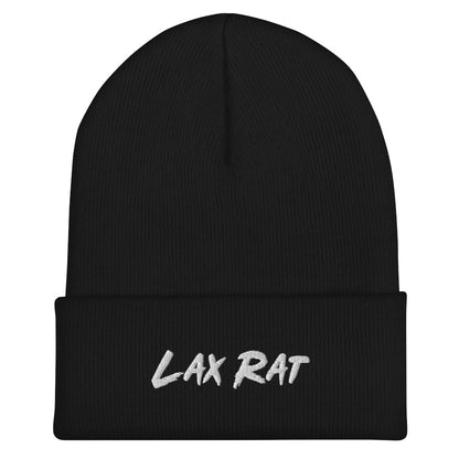 LAXRAT Cuffed Beanie Black