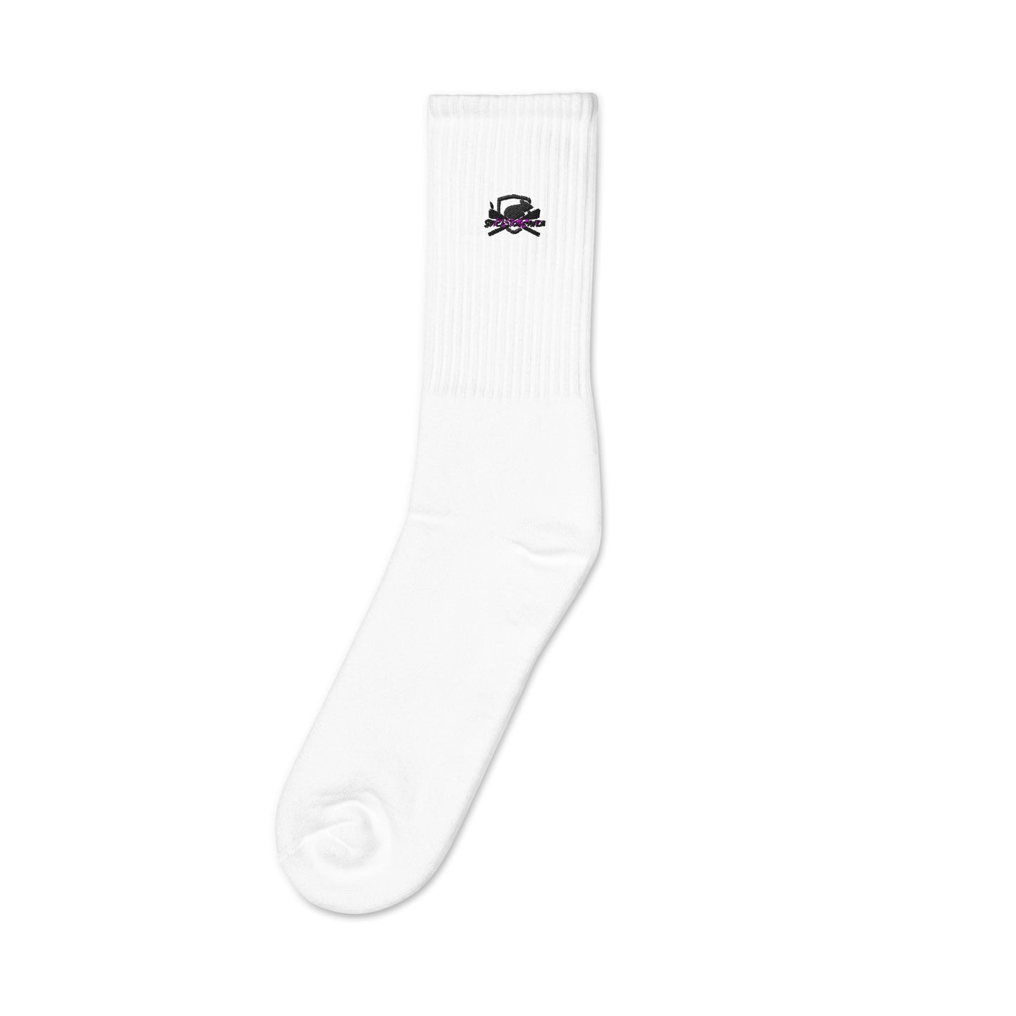 LaxRat Shield Embroidered socks