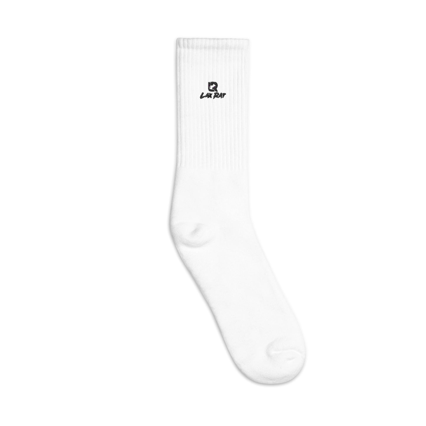 LaxRat Shield Embroidered socks